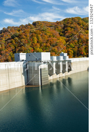 Autumn Yamba Dam Gunma Prefecture 132924847