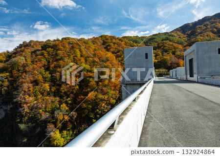 Autumn Yamba Dam Gunma Prefecture Autumn Yamba Dam Gunma Prefecture 132924864