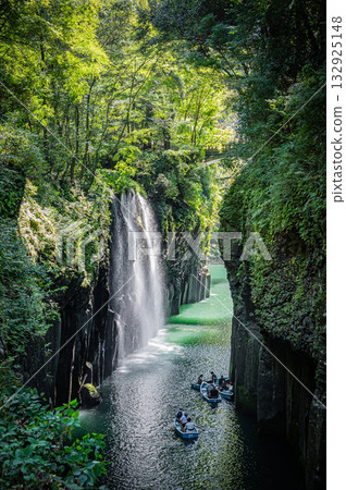 Scenery of Takachiho Gorge, Miyazaki Prefecture 132925148