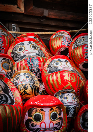 Gunma Prefecture, Shorinzan, Daruma Temple Gunma Prefecture, Shorinzan, Daruma Temple 132925587