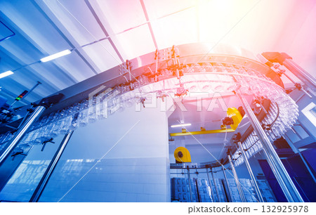 The plastic bottle blowing machine. PET preforms for blowing of plastic bottles 132925978