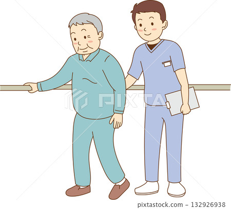 復健/步態訓練/老年人 復健/步態訓練/老年人 132926938