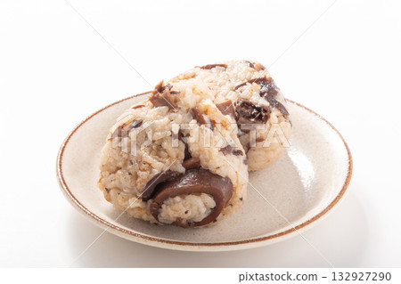 Squid rice and rice balls Squid rice and rice balls 132927290