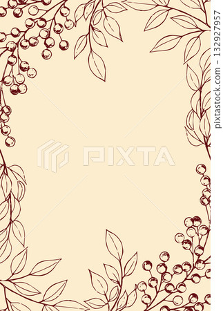 Retro southern sky frame 132927957