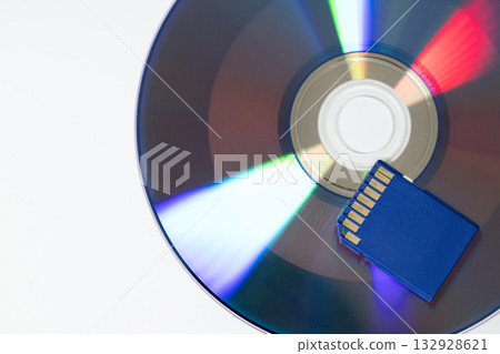 CDs and SD cards CDs and SD cards 132928621