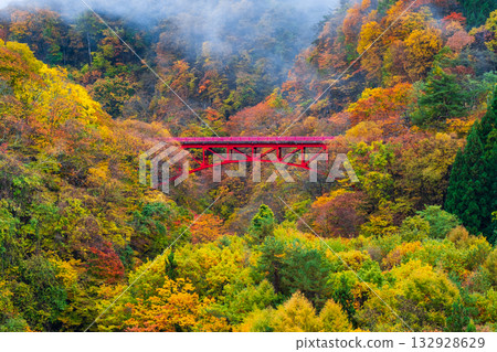 Matsukawa Valley (Autumn) Takayama Village 132928629