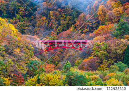 Matsukawa Valley (Autumn) Takayama Village 132928810