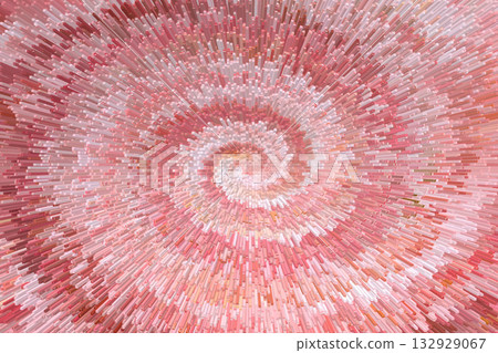 Pink Swirl Background 132929067