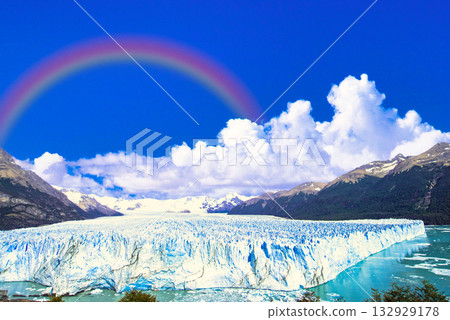 Spectacular views of the Perito Moreno Glacier in Patagonia 132929178