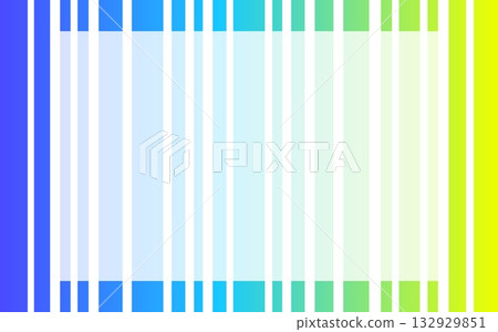 條紋邊框、留白、漸層、綠色、藍色 132929851