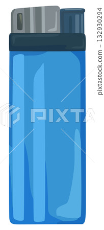Simple lighter illustration vector material Simple lighter illustration vector material 132930294