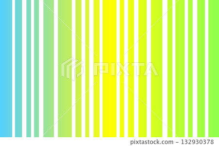 Striped pattern, gradation, green, yellow Striped pattern, gradation, green, yellow 132930378