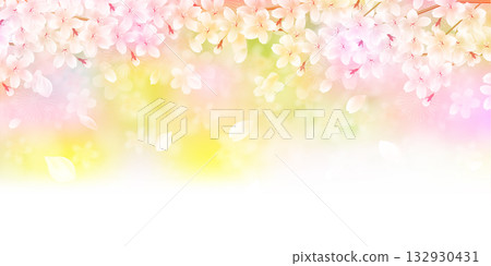 Cherry blossom Japanese paper pattern background Cherry blossom Japanese paper pattern background 132930431