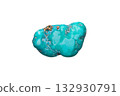 Closeup turquoise gemstone 132930791