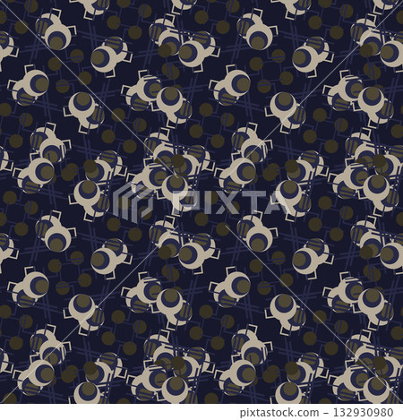 Textile motif seamless pattern. Abstract line shape geometric motif basic pattern continuous background. Man shirt all over print block. Textile motif seamless pattern. Abstract line shape geometric motif basic pattern continuous background. Man shirt all over print block. 132930980