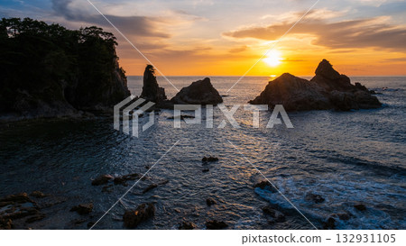 Sasagawa flow/evening view 132931105