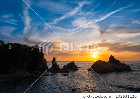 Sasagawa flow/evening view Sasagawa flow/evening view 132931126