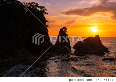 Sasagawa flow/evening view 132931145