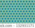 Blue and yellow tortoiseshell pattern 132931171