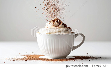 Einspänner (Viennese coffee) 132931812