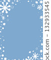 Snow pattern background material 132933545