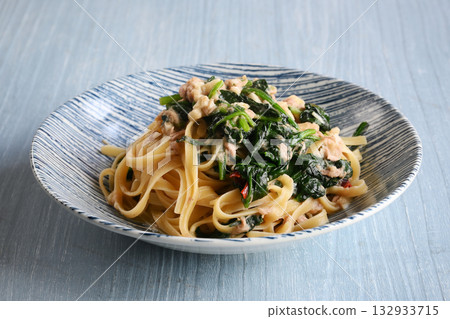 菠菜鮪魚義大利麵 132933715