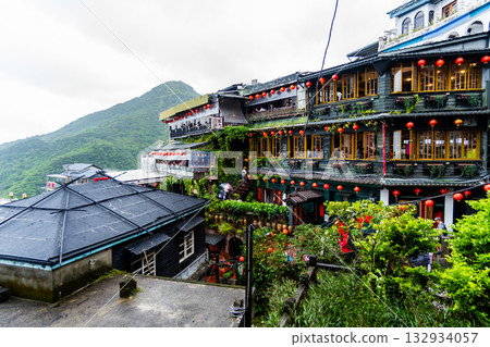 台灣，阿美茶館，九份，九份老街，新北市，吉山街 132934057