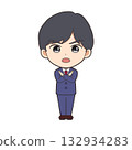 Icon/Salaryman/Facial Expression Difference-X 132934283