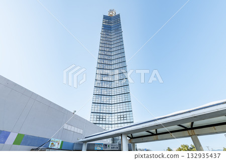 Akita City, Akita Prefecture, Port Tower Selion in fine weather 132935437