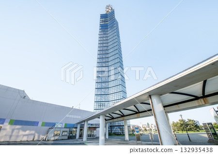 Akita City, Akita Prefecture, Port Tower Selion in fine weather Akita City, Akita Prefecture, Port Tower Selion in fine weather 132935438