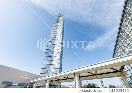 Akita City, Akita Prefecture, Port Tower Selion in fine weather 132935453