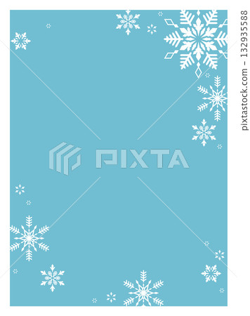 Simple snow pattern vertical template Simple snow pattern vertical template 132935588