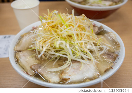 A very famous and delicious ramen from Fukushima Prefecture, Japan 132935934