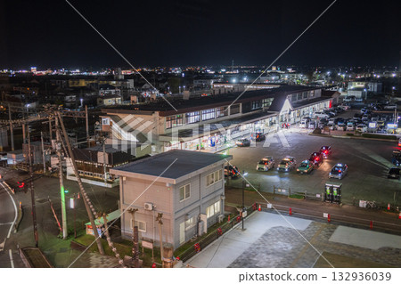 Beautiful autumn scenery in Aizuwakamatsu city, Fukushima prefecture, Japan 132936039