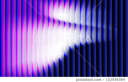Glass gradient vector illustration. White purple and blue striped abstract modern background with bright colors 132936364