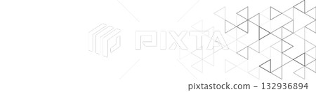 Abstract geometric background with triangle shape pattern 132936894
