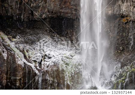 Kegon Falls Nikko Tochigi December Waterfall in Winter Kegon Falls Nikko Tochigi December Waterfall in Winter 132937144