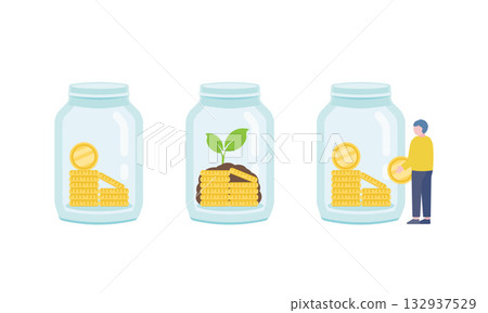 Bottle Savings Bottle Savings 132937529