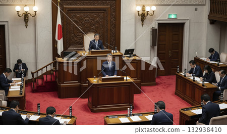 國會議員在國會大廈回答提問 國會議員在國會大廈回答提問 132938410