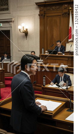 國會議員在國會大廈回答提問 國會議員在國會大廈回答提問 132938412