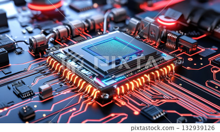 Main board circuit computer technology. Main board circuit computer technology. 132939126
