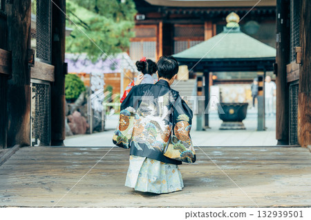 七五三肖像 132939501