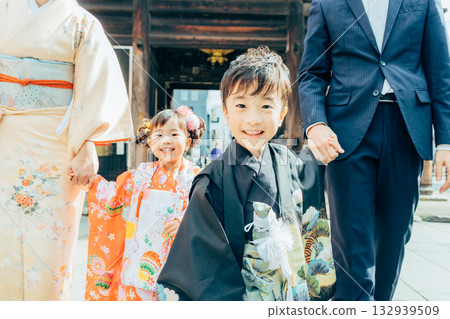 七五三家族肖像 132939509
