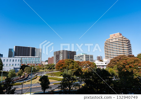 拍攝於東京都多摩市落合町多摩中心站西側 拍攝於東京都多摩市落合町多摩中心站西側 132940749