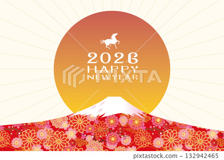 2026年馬年賀年卡 132942465