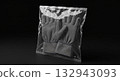 Gray Work Gloves in a Clear Plastic Bag 132943093
