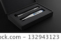 Medical Thermometer in a Protective Case, Close-up View 132943123