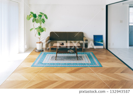 French herringbone room French herringbone room 132943587