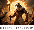 Ra, the sun god, the most powerful god in Egyptian mythology 132944946