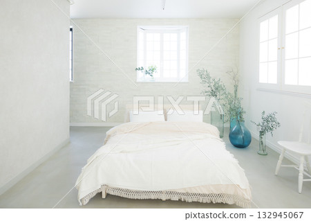 雙人床臥室 132945067